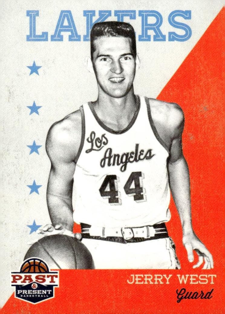 Jerry West 2011 panini Past & Present