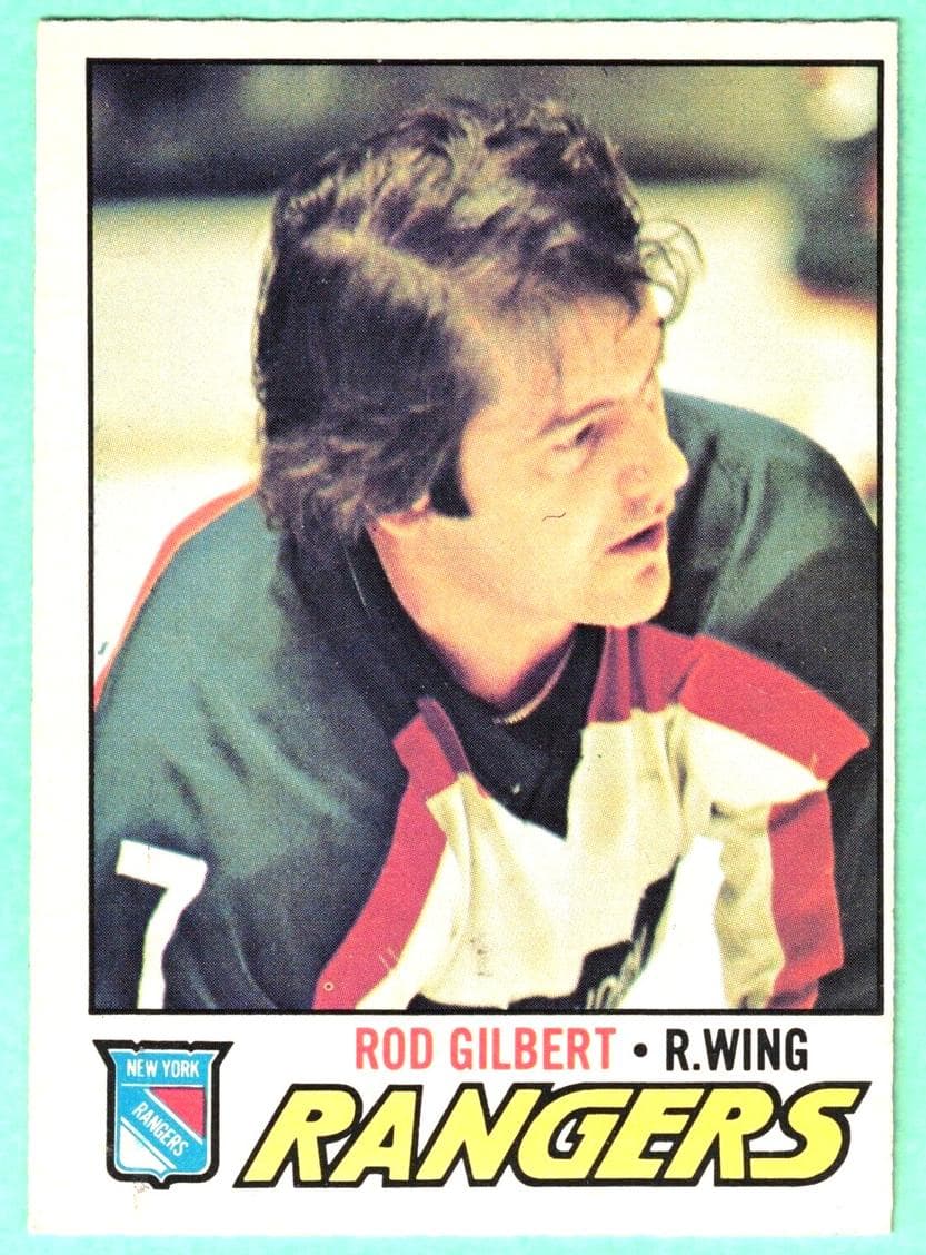 Rod Gilbert 1977 topps