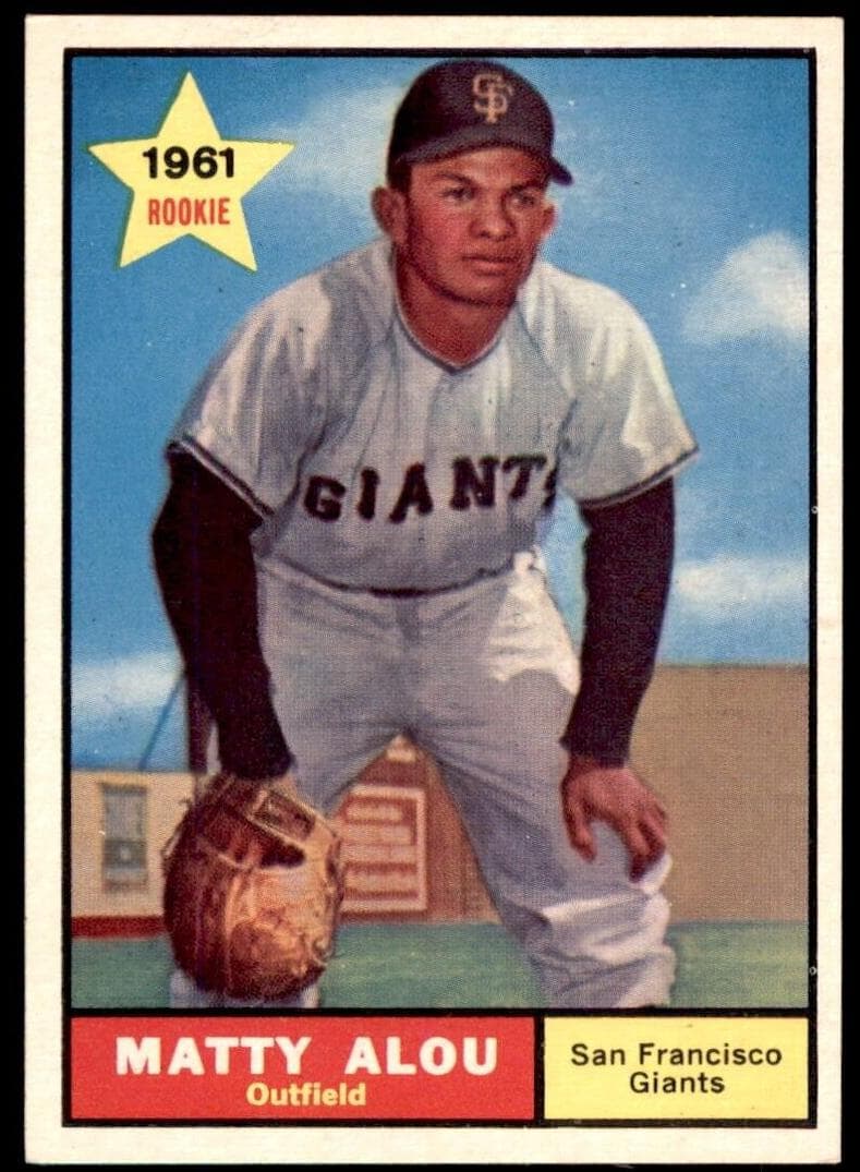 Matty Alou 1961 topps Topps