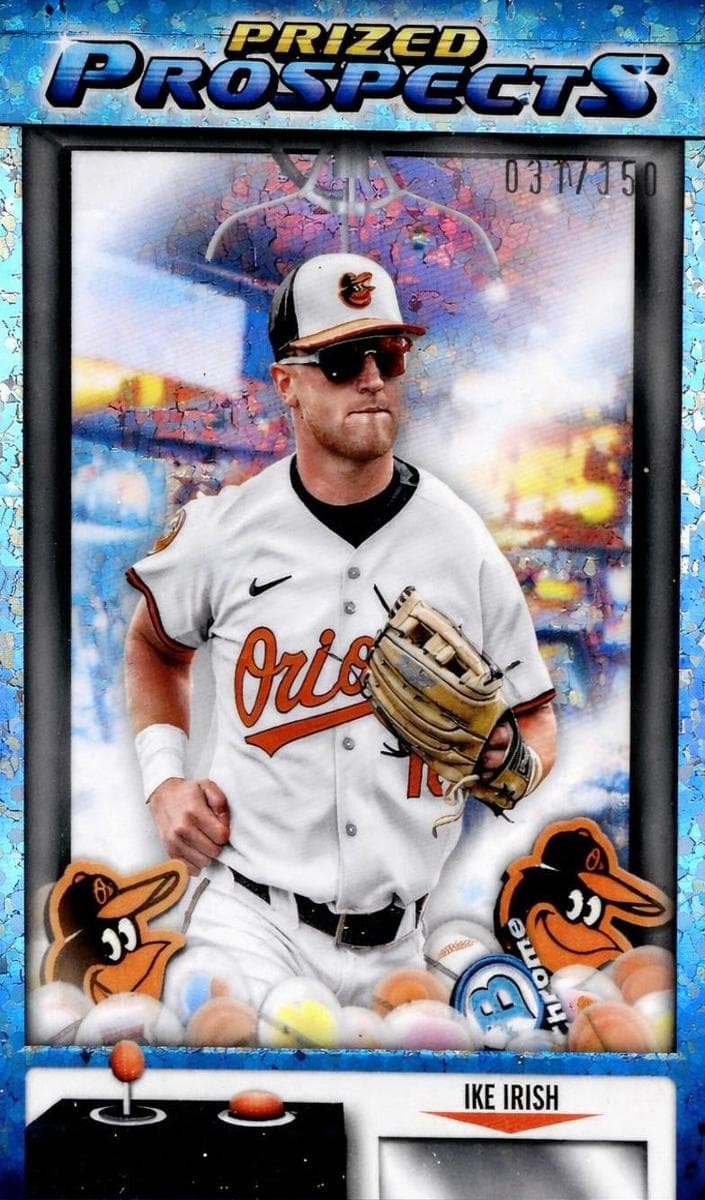 Ike Irish 2025 bowman Bowman Draft Chrome