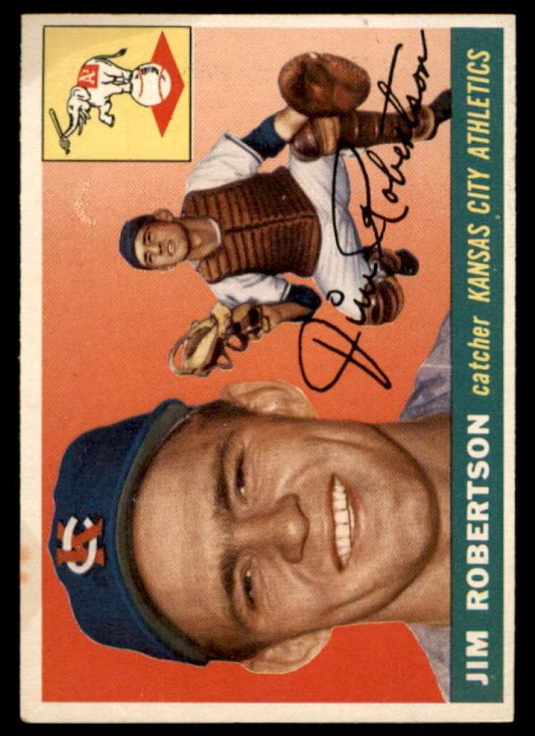 Jim Robertson 1955 topps Topps