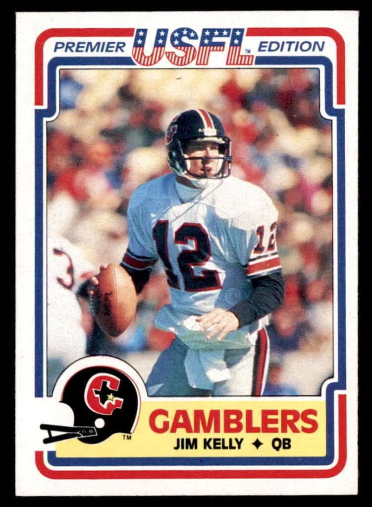 Jim Breech trading card