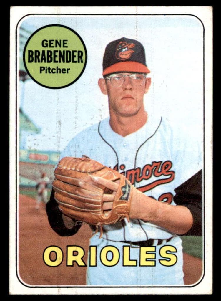 Gene Brabender 1969 topps Topps