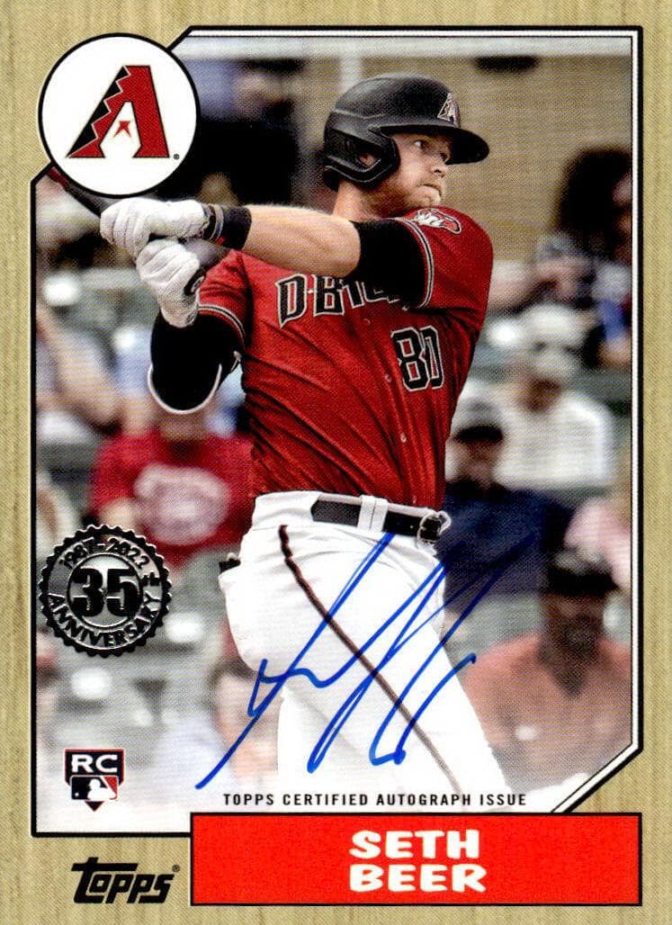 Seth Beer 2022 topps Topps