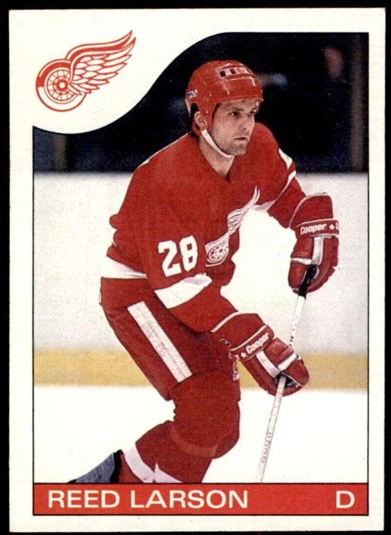 Reed Larson trading card