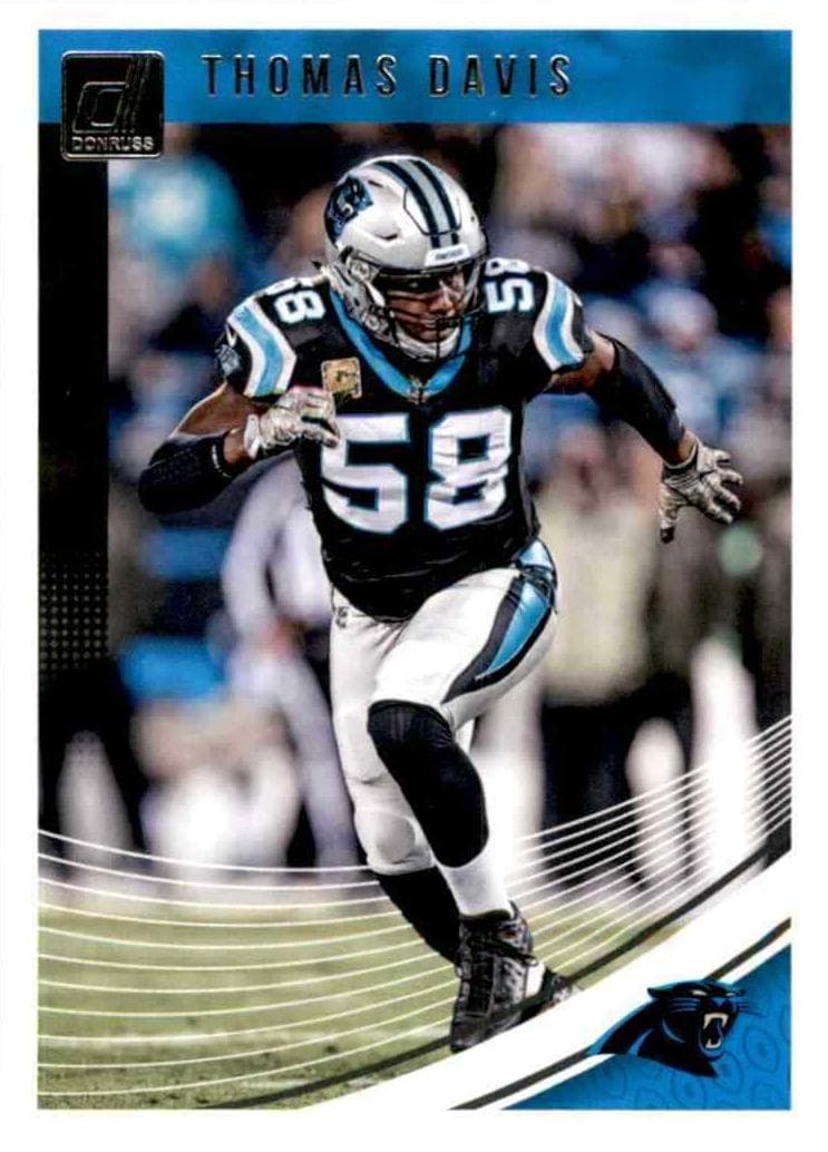 Thomas Davis trading card