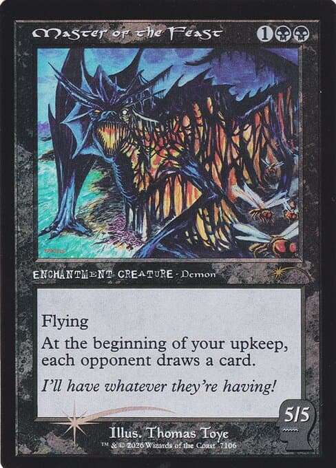 Master Of The Feast 2019 Magic: The Gathering Secret Lair Drop