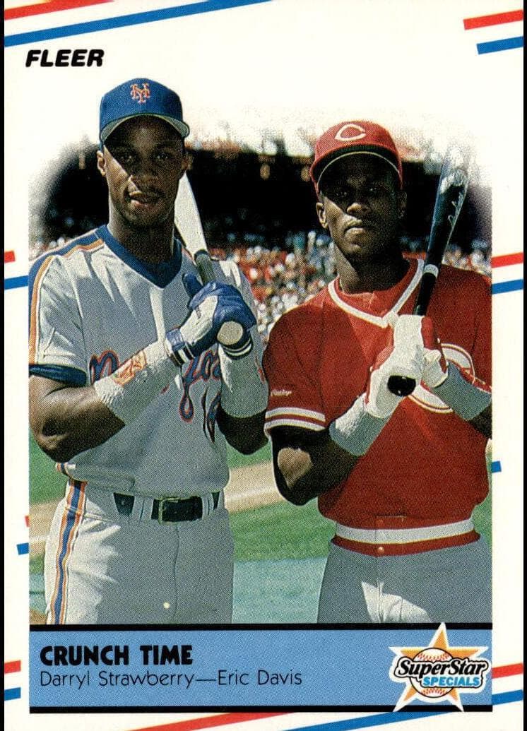 Crunch Time (Darryl Strawberry / Kevin McReynolds) 1988 fleer