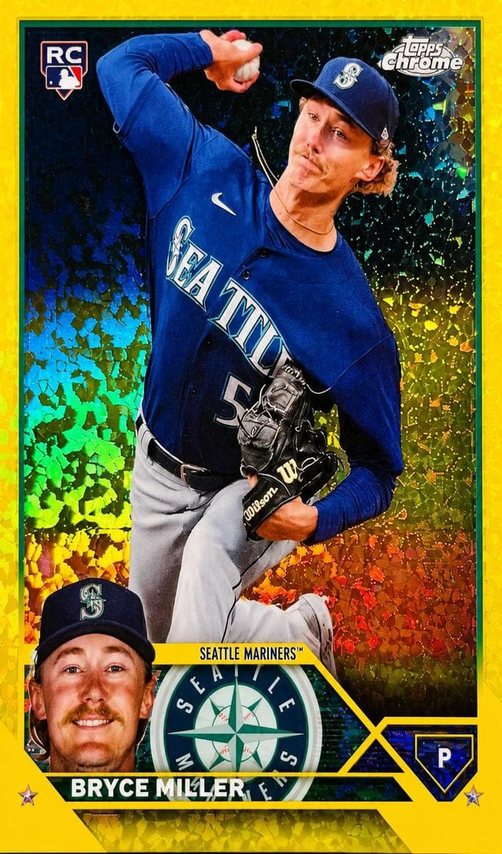 Bryce Miller 2023 topps Topps Chrome Update