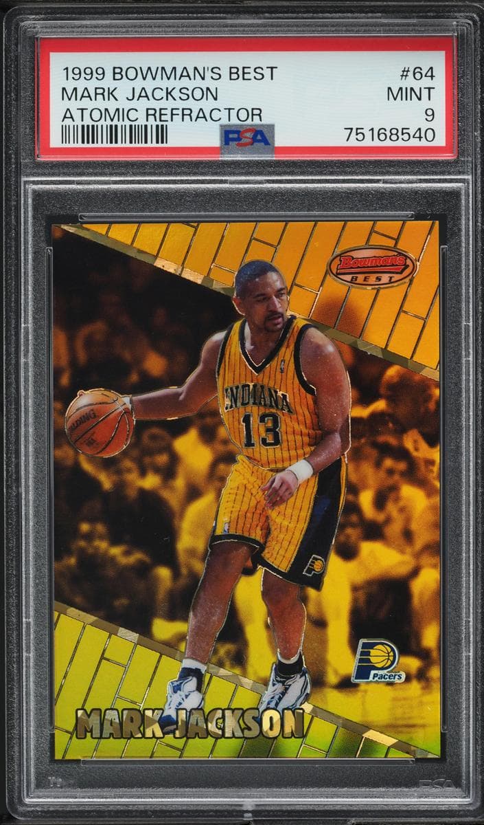 Mark Jackson 1999 bowman Bowman's Best