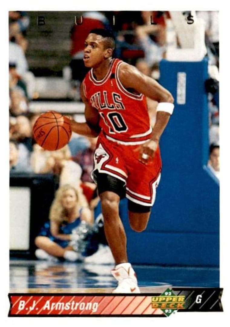 B.J. Armstrong 1992 upper-deck Upper Deck