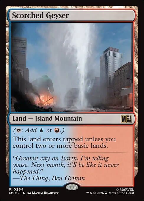 Scorched Geyser #102