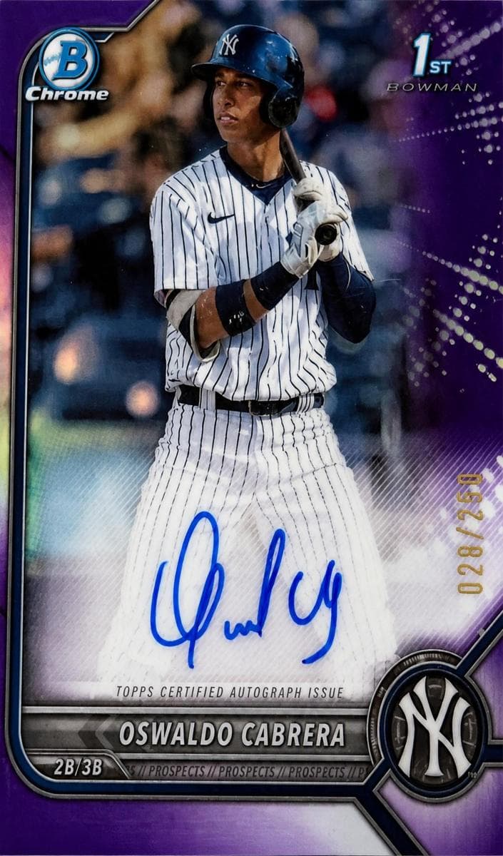 Javier Baez 2022 bowman Bowman Chrome