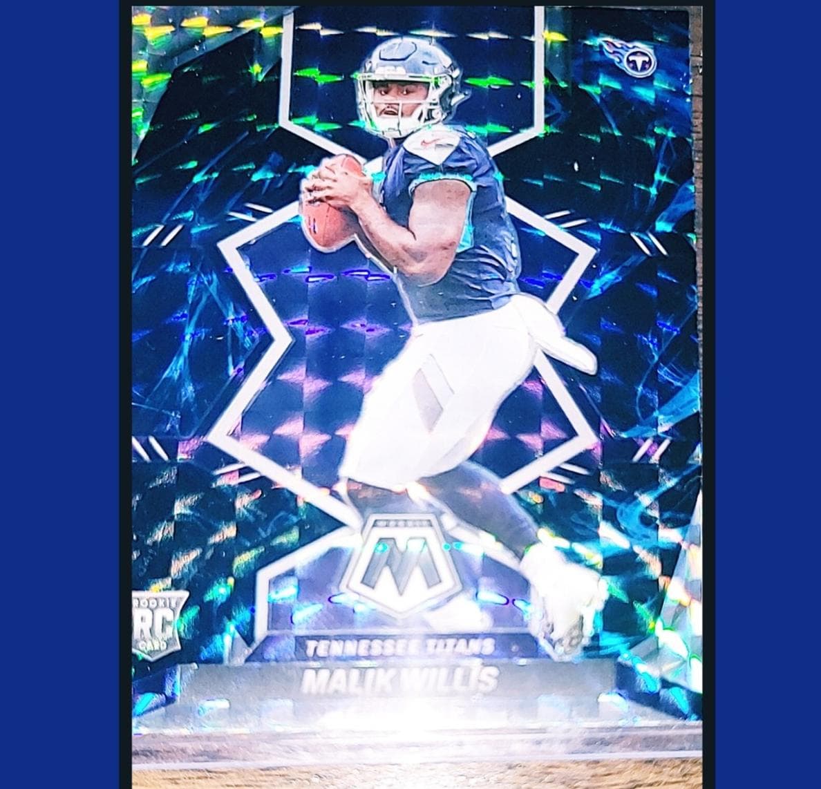 Malik Willis trading card