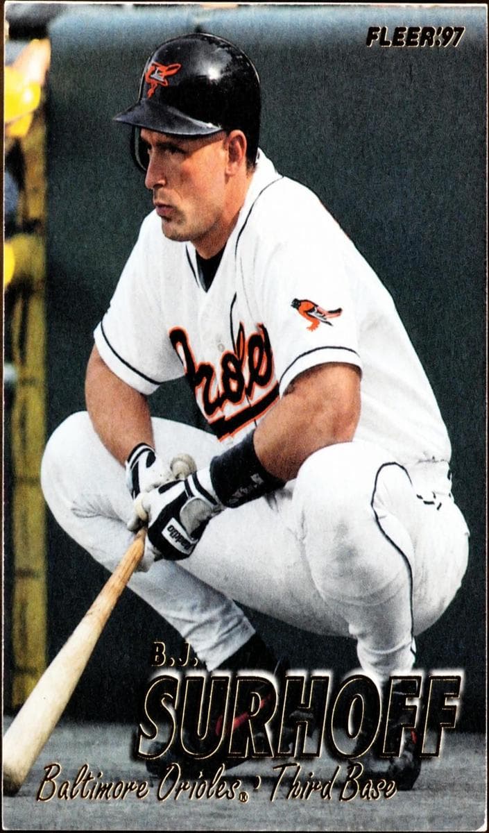 B.J. Surhoff 1997 fleer Fleer