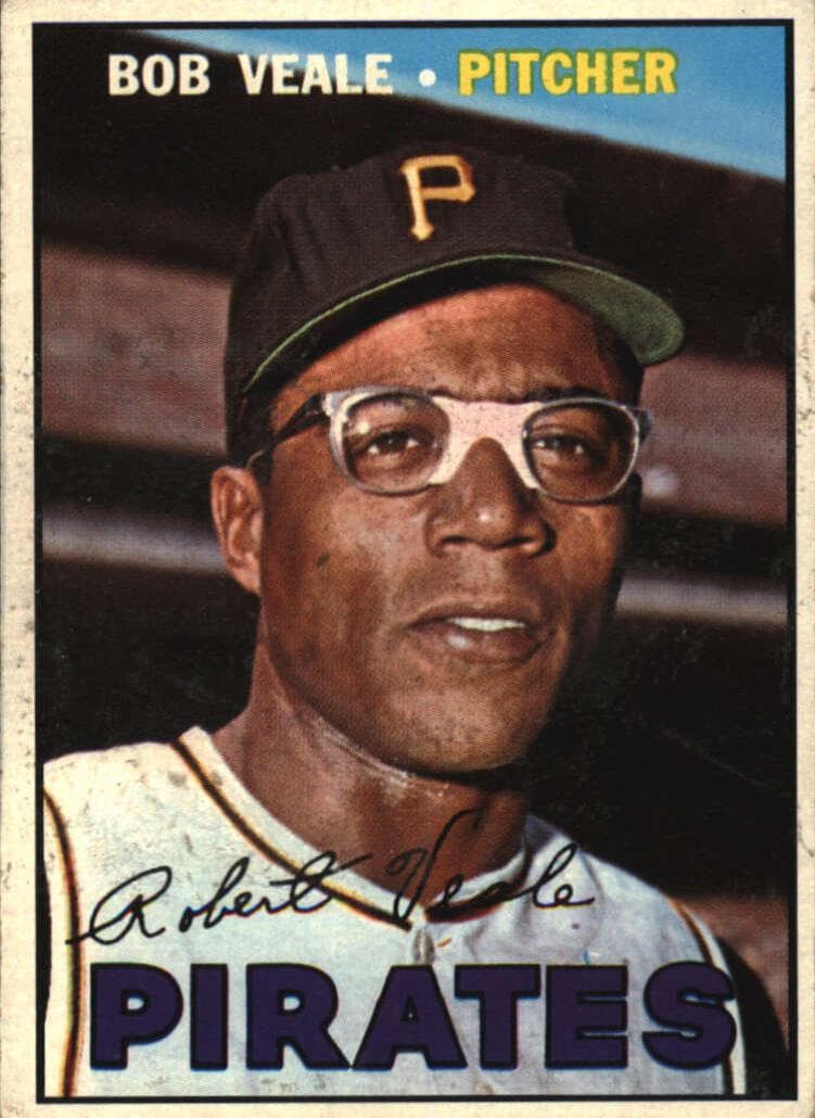 Bob Veale 1967 topps Topps