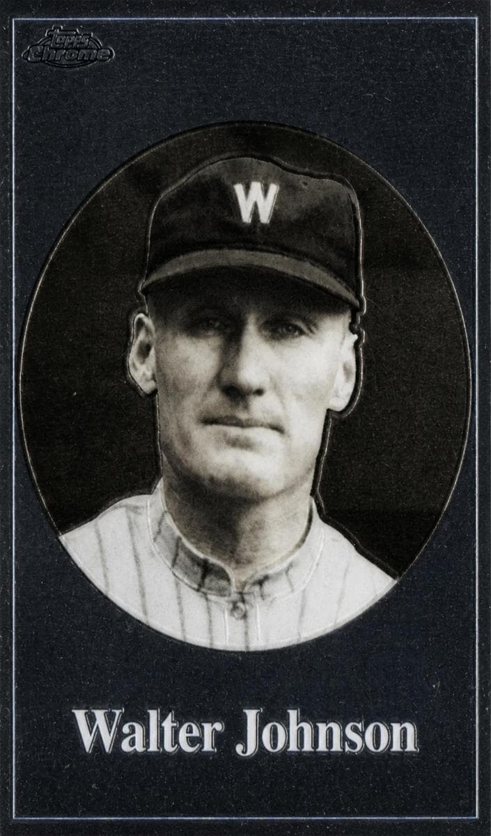 Walter Johnson 2001 topps