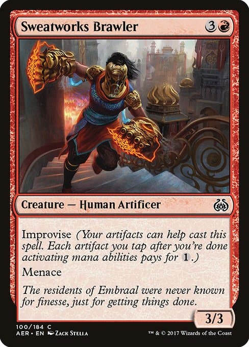 Sweatworks Brawler 2017 Magic: The Gathering Aether Revolt