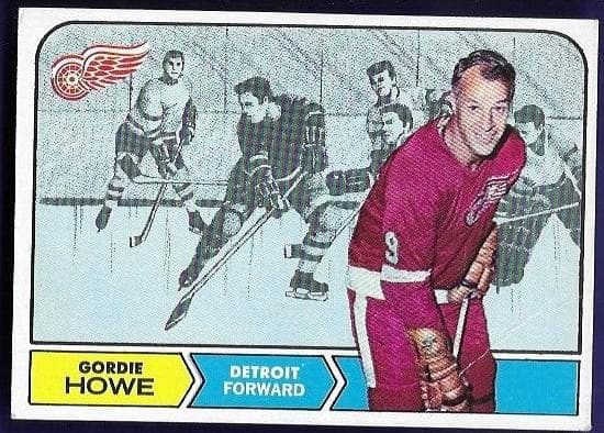 Gordie Howe 1968 topps