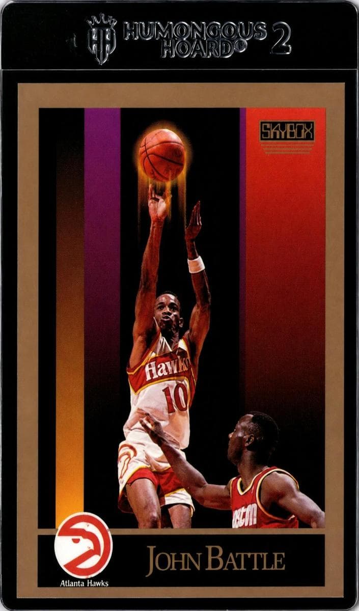 John Battle trading card