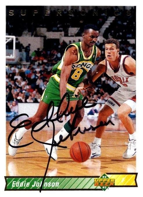 Eddie Johnson 1992 upper-deck Upper Deck