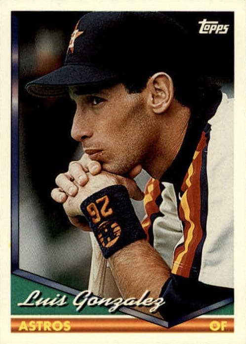 Luis Gonzalez 1994 topps Topps