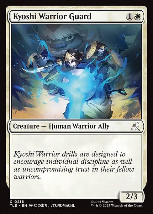 Kyoshi Warrior Guard 2025 Magic: The Gathering Avatar: The Last Airbender Eternal