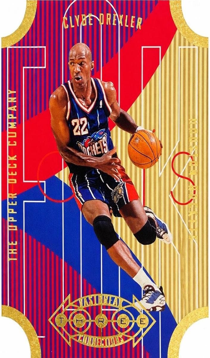 Clyde Drexler 1996 upper-deck Upper Deck