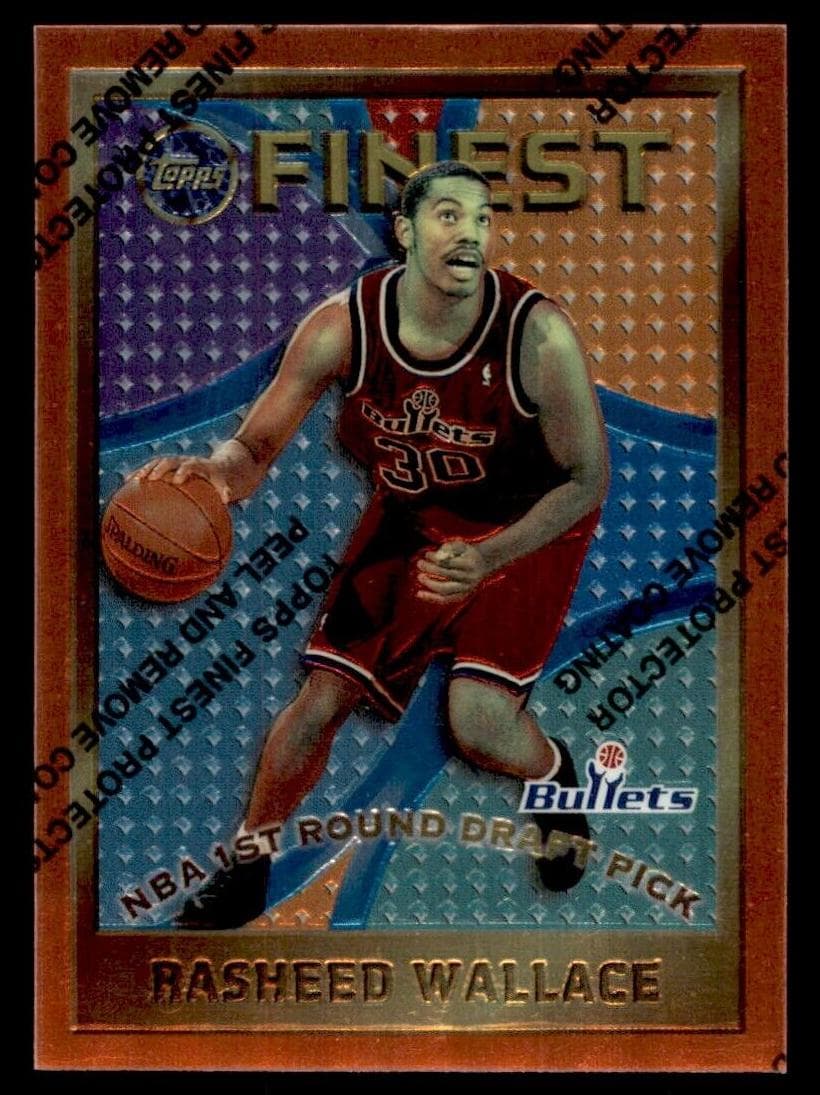 Rasheed Wallace 1995 unknown Finest