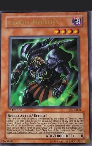 Exodia Necross 2003 Yu-Gi-Oh!