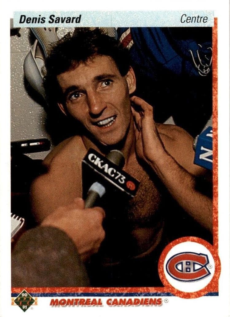 Denis Savard trading card