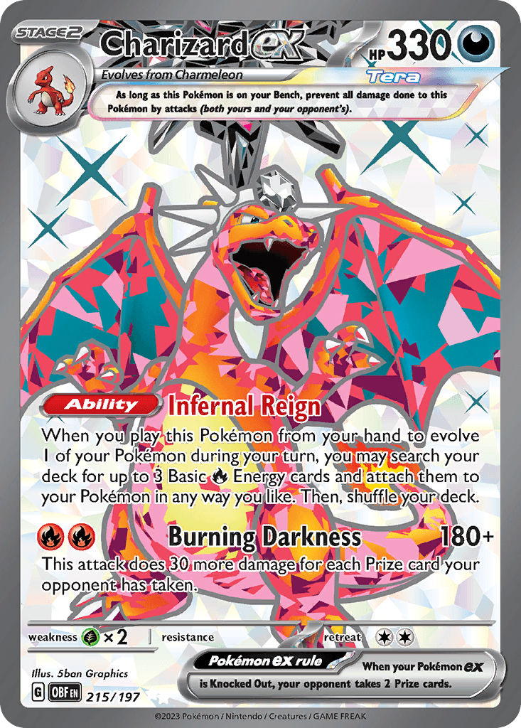 Charizard ex 2023 Pokemon