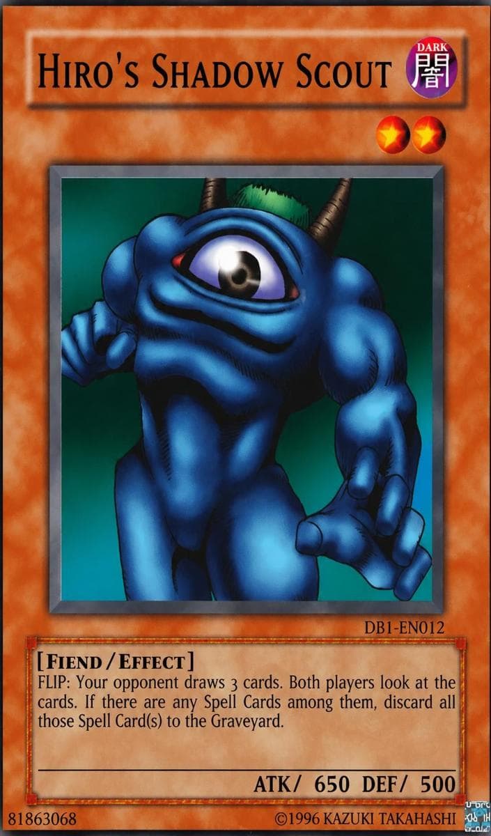Hiro's Shadow Scout 2004 Yu-Gi-Oh! Dark Beginning 1