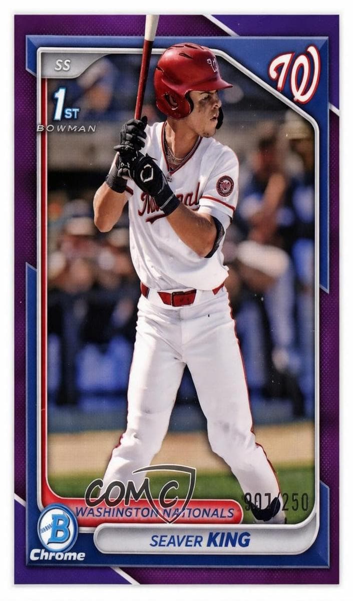 Seaver King trading card