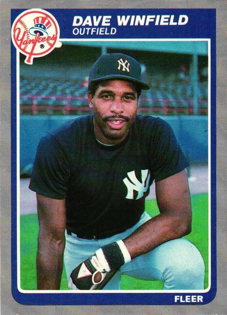 Dave Winfield 1985 fleer Fleer
