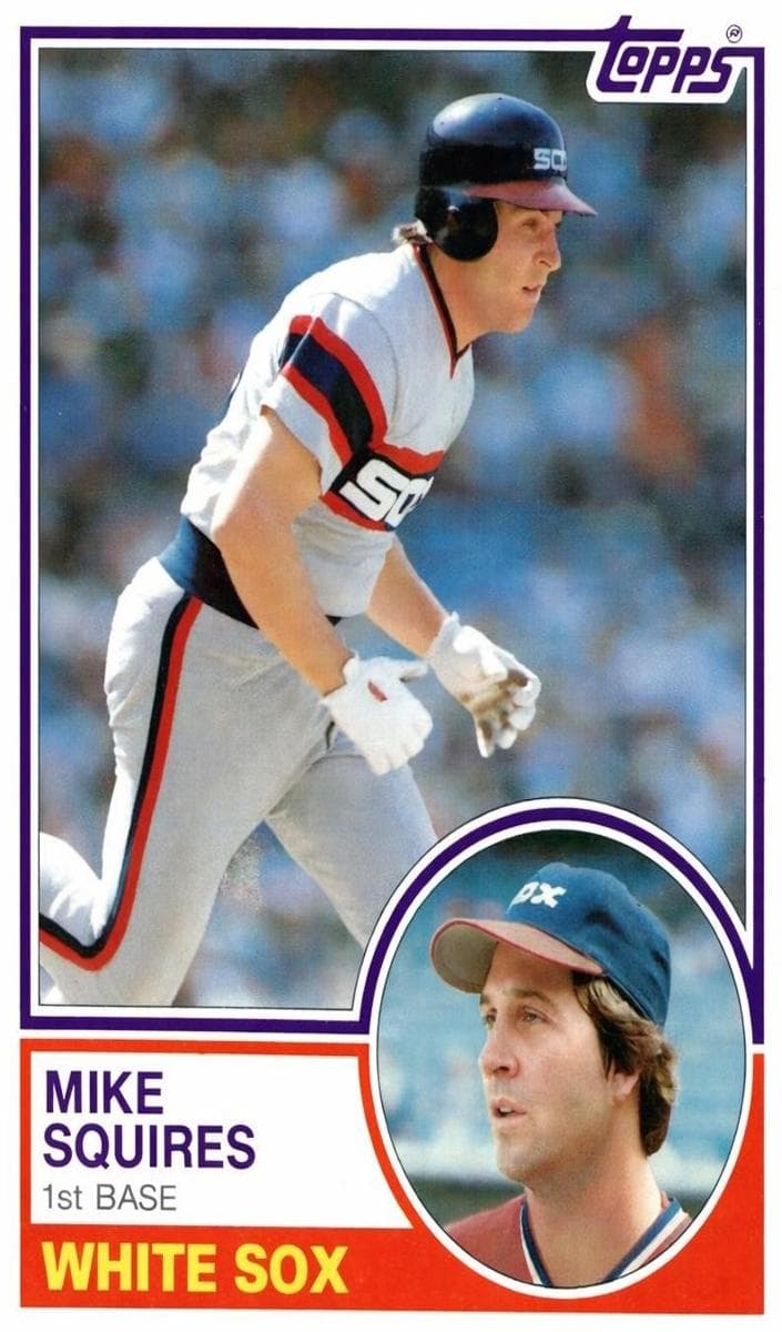 Mike Squires trading card