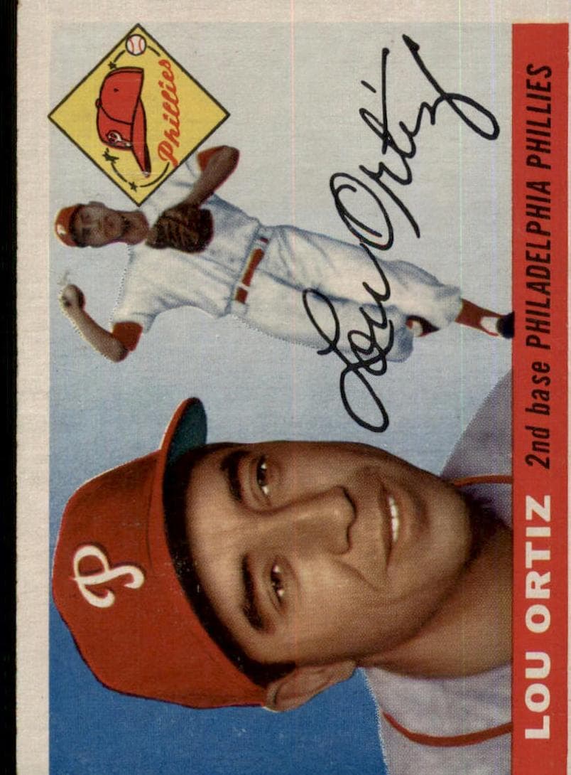 Lou Ortiz 1955 topps Topps