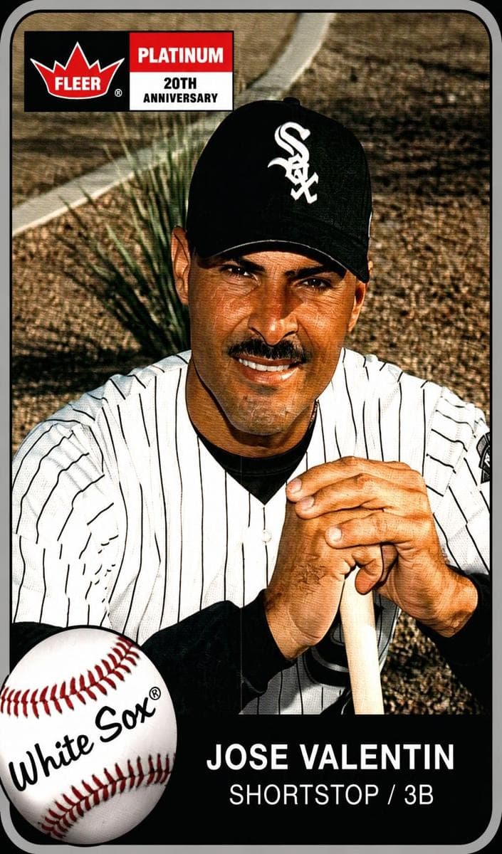 Jose Valentin 2001 fleer