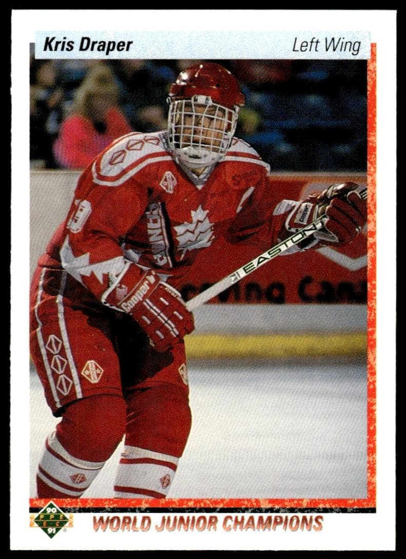 Kris Draper 1990 upper-deck Upper Deck