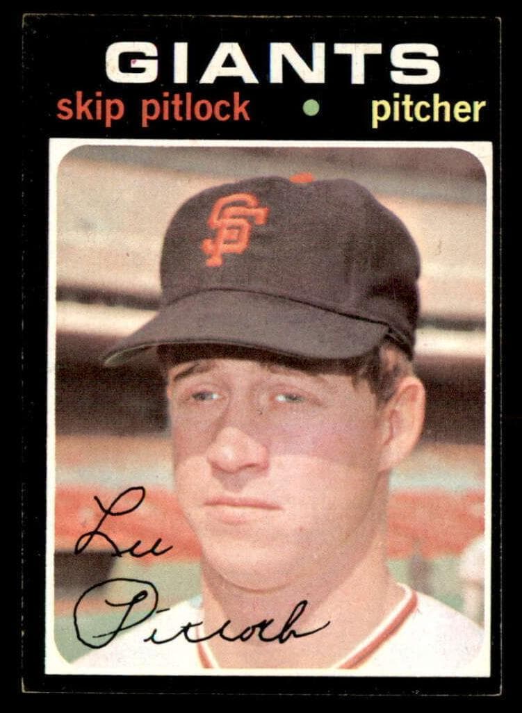 Skip Pitlock 1971 topps Topps