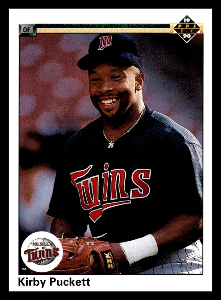 Kirby Puckett 1990 upper-deck Upper Deck