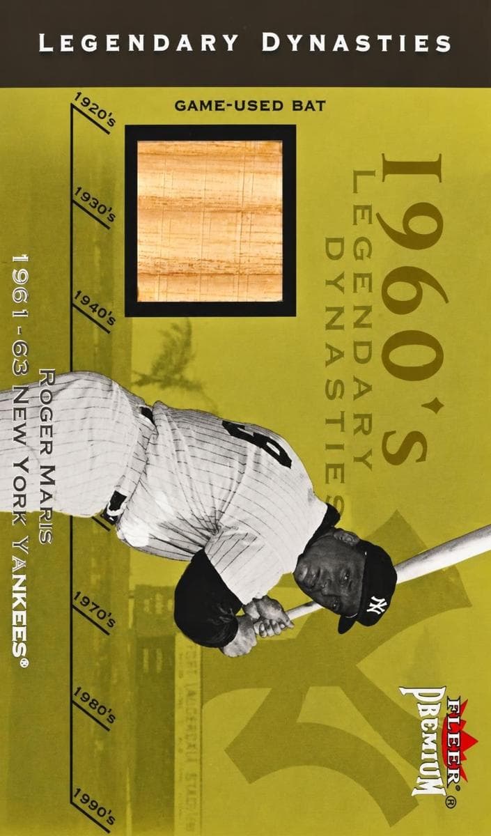 Roger Maris 2002 fleer