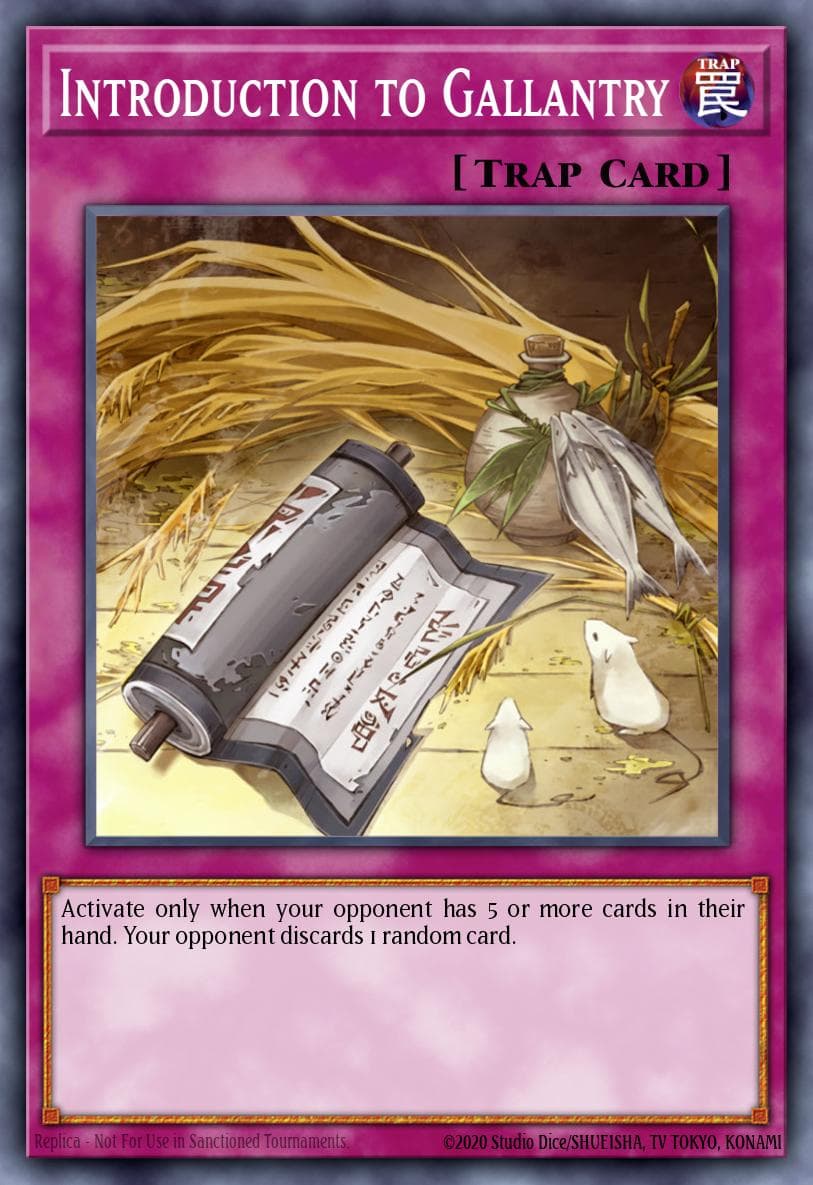 Introduction to Gallantry 2007 Yu-Gi-Oh! Force of the Breaker