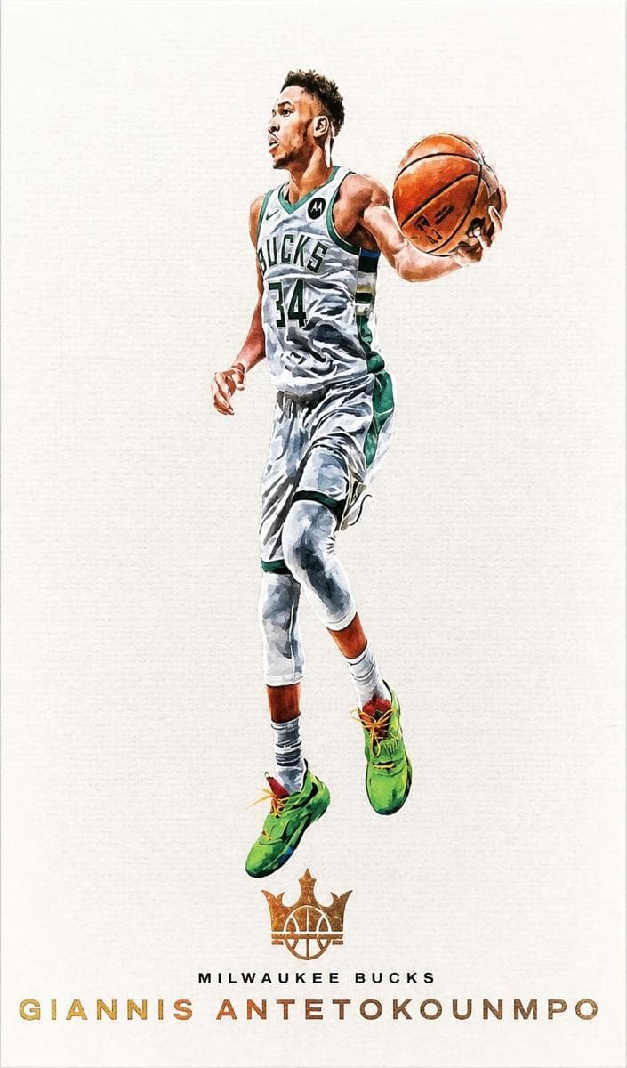 Giannis Antetokounmpo 2021 panini Panini Court Kings