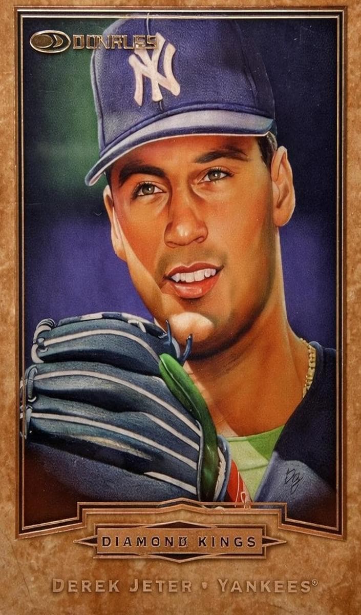 Derek Jeter 1998 panini Donruss