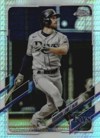 Brandon Lowe 2021 topps Topps Chrome