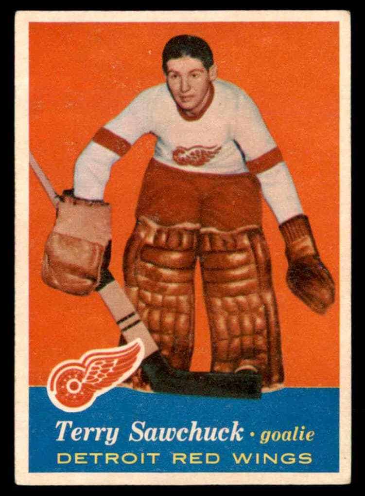 Terry Sawchuk 1957 topps