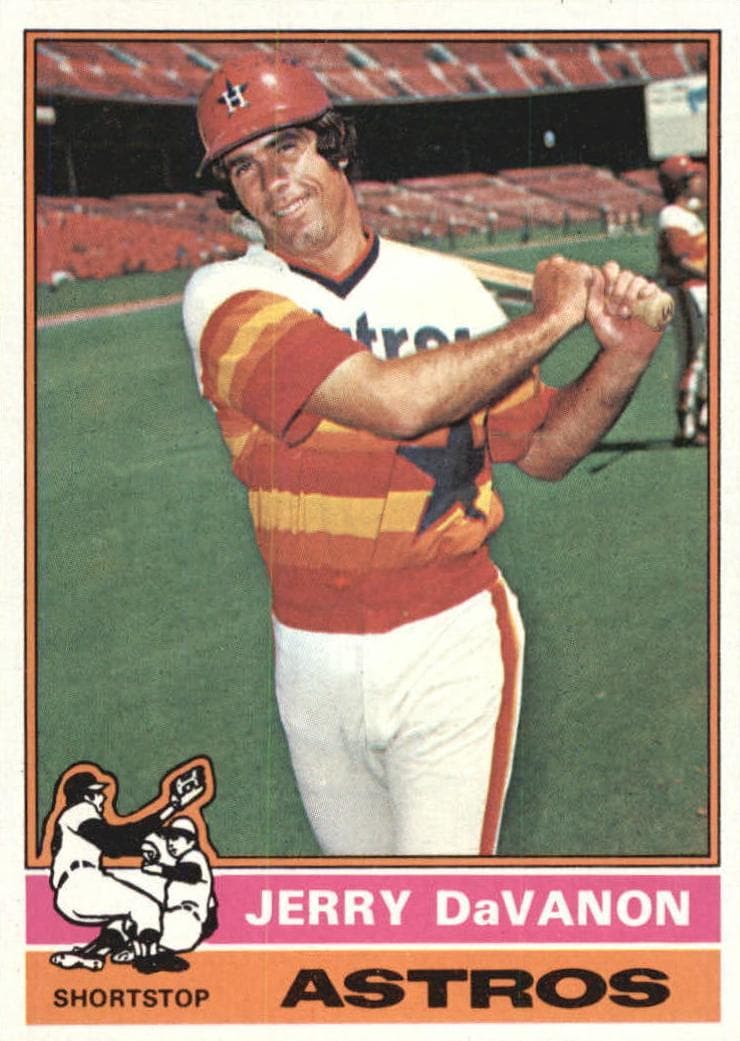 Jerry DaVanon 1976 topps Topps