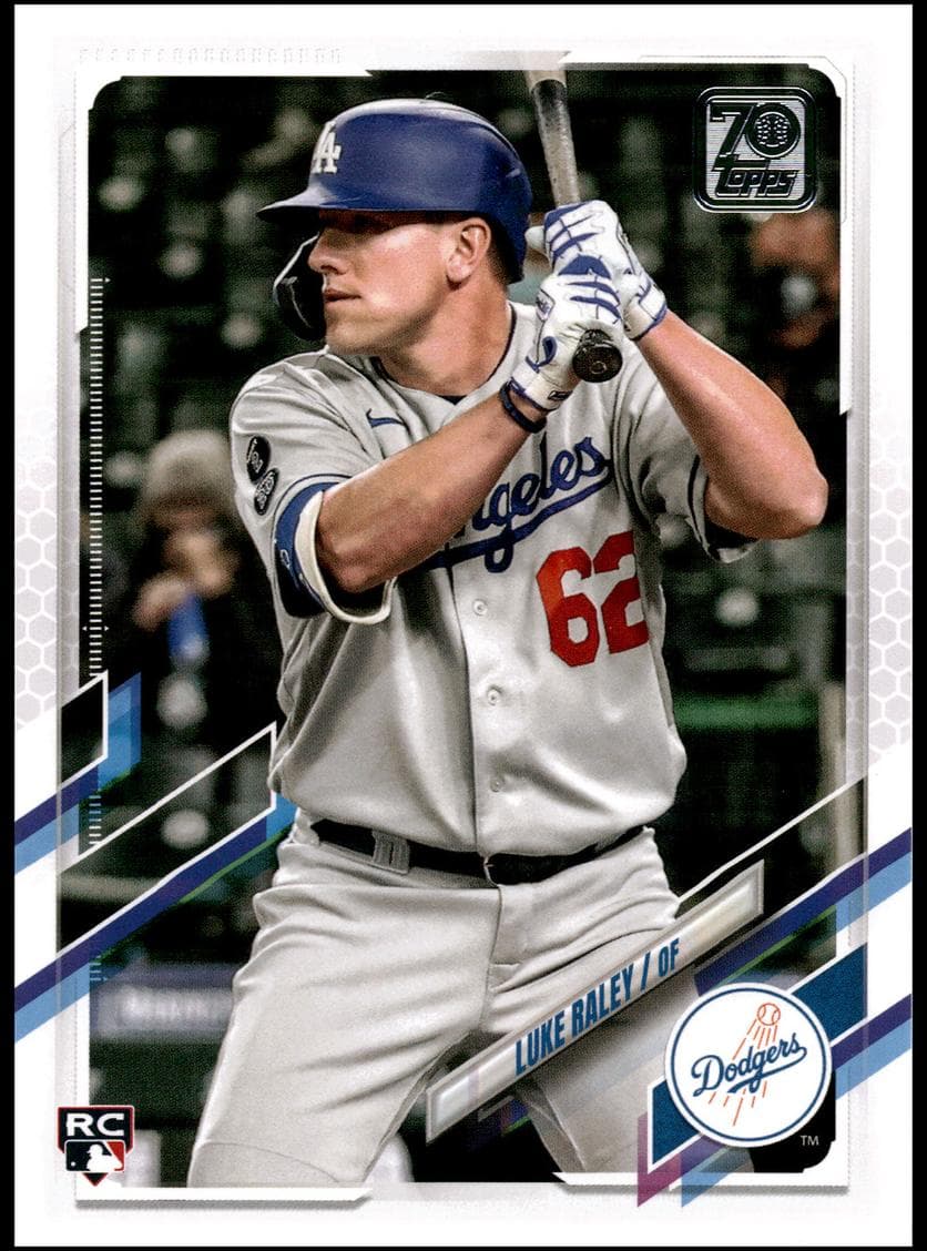 Luke Raley 2021 topps Topps Update