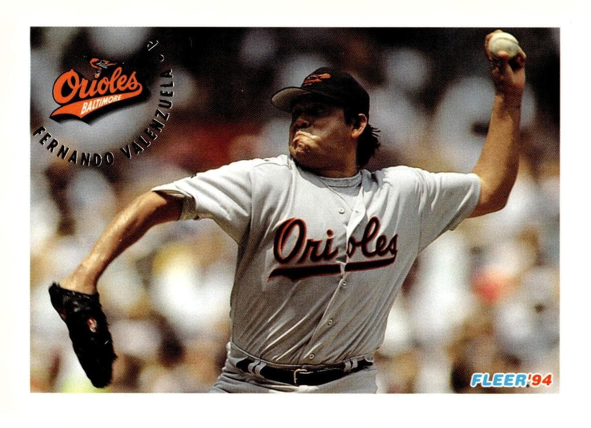 Fernando Valenzuela 1994 fleer